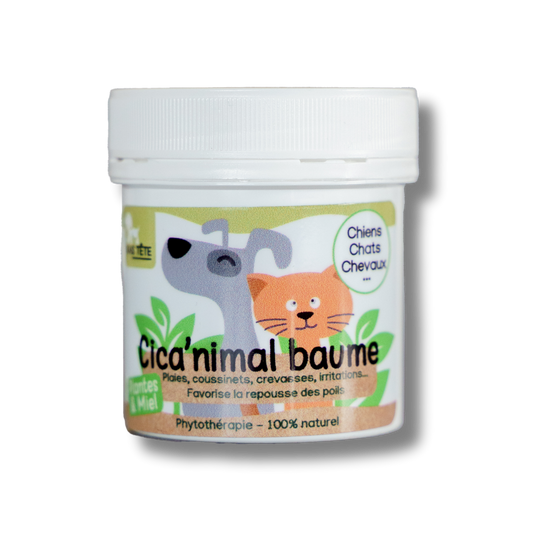 Baume cicatrisant naturel 80g - Cica'nimal-0